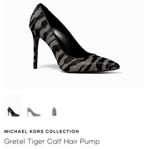 MK COLLECTION Gretel Tiger Calf Hair Pump